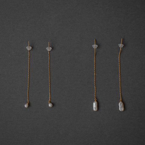 神保真珠商店 アメリカンピアス VINTAGE 無核（K18）［期間限定販売］