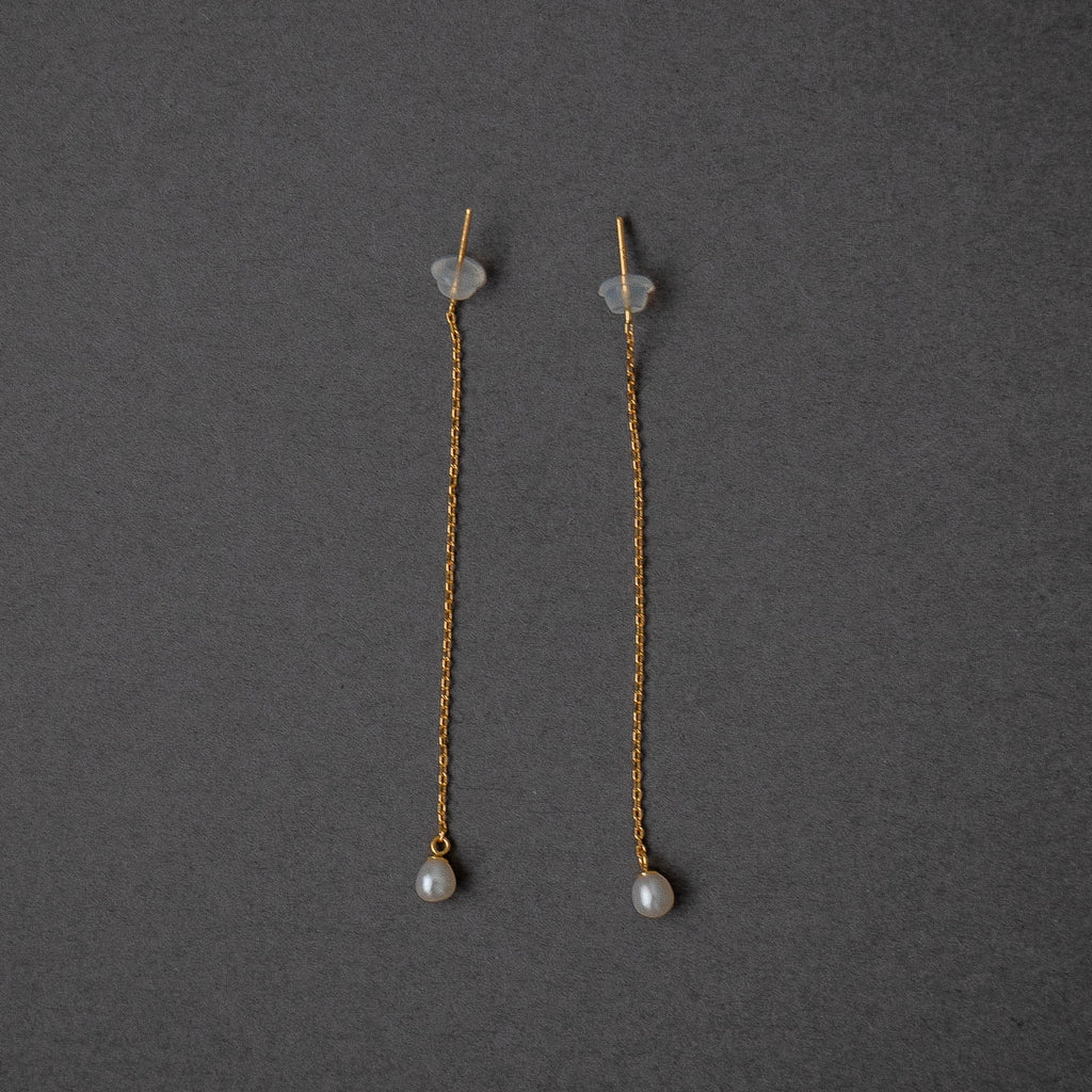 神保真珠商店 アメリカンピアス VINTAGE 無核（K18）［期間限定販売］