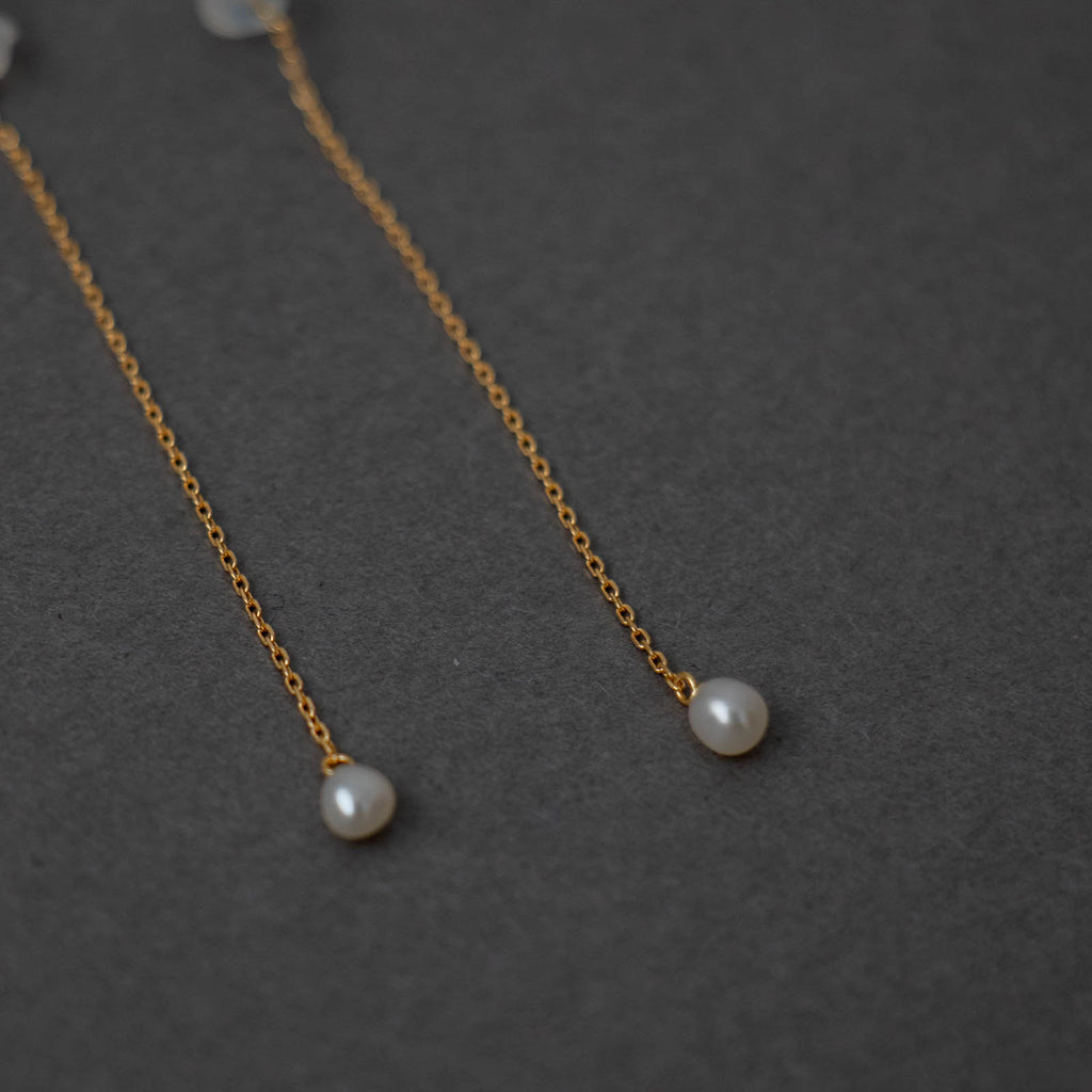 神保真珠商店 アメリカンピアス VINTAGE 無核（K18）［期間限定販売］