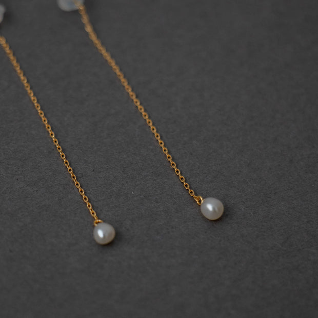 神保真珠商店 アメリカンピアス VINTAGE 無核（K18）［期間限定販売］