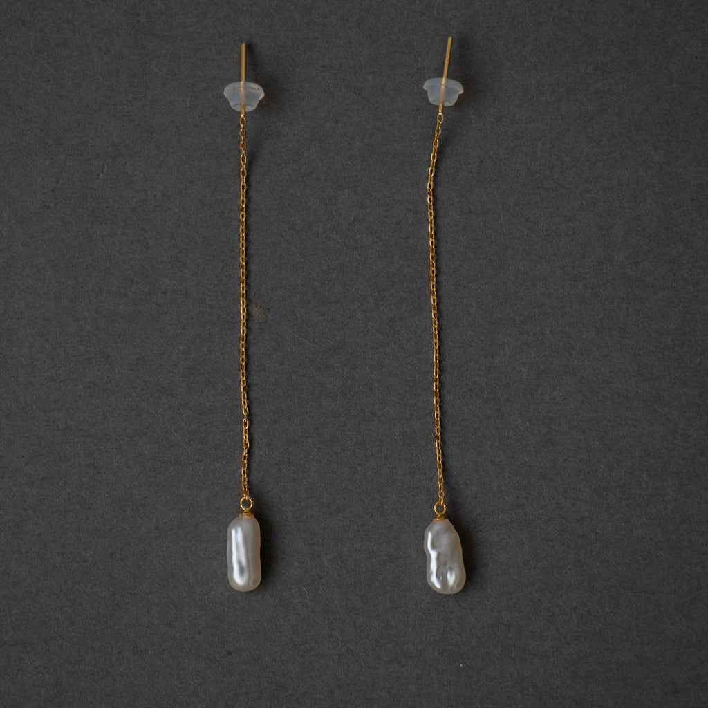 神保真珠商店 アメリカンピアス VINTAGE 無核（K18）［期間限定販売］