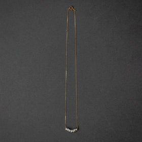 神保真珠商店 7珠ネックレス VINTAGE 無核（K10 40cm）［期間限定販売］