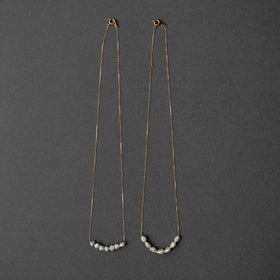 神保真珠商店 7珠ネックレス VINTAGE 無核（K10 40cm）［期間限定販売］