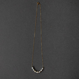 神保真珠商店 7珠ネックレス VINTAGE 無核（K10 40cm）［期間限定販売］