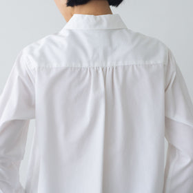 atelier naruse FORMAL コットン丸衿シャツ［期間限定販売］