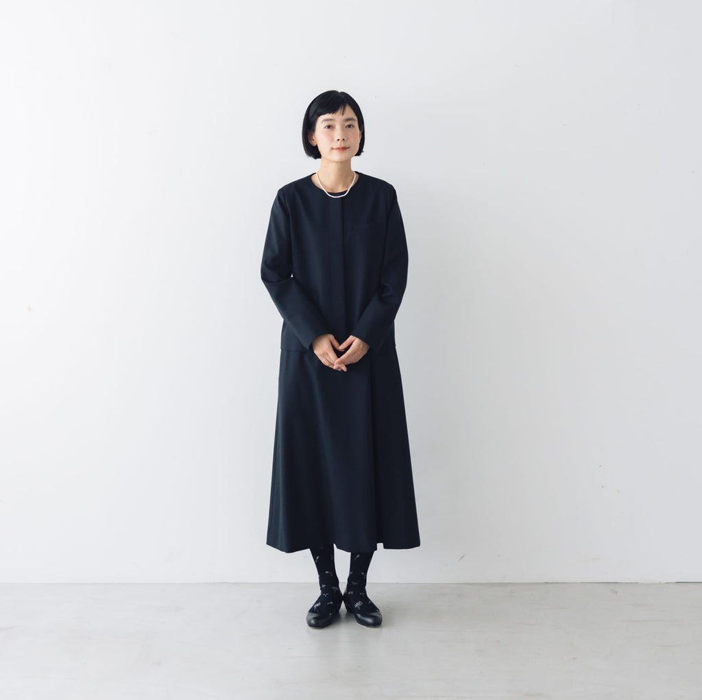 atelier naruse FORMAL ノーカラージャケット［期間限定販売］