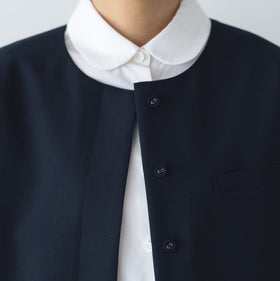 atelier naruse FORMAL ノーカラージャケット［期間限定販売］