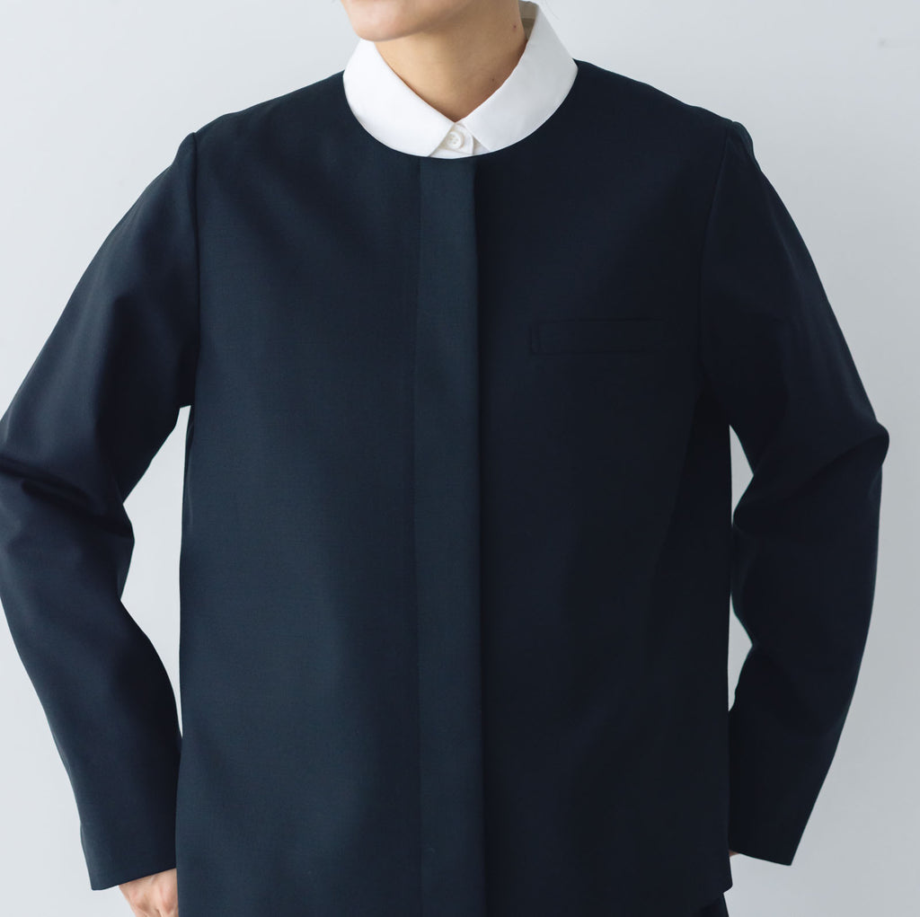 atelier naruse FORMAL ノーカラージャケット［期間限定販売］