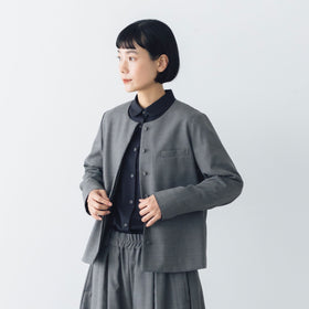 atelier naruse FORMAL ノーカラージャケット［期間限定販売］