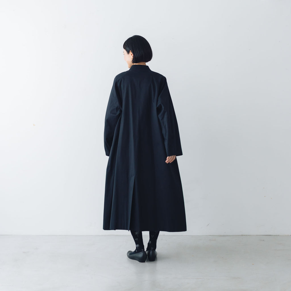 atelier naruse FORMAL コットンスタンドカラーコート［期間限定販売］