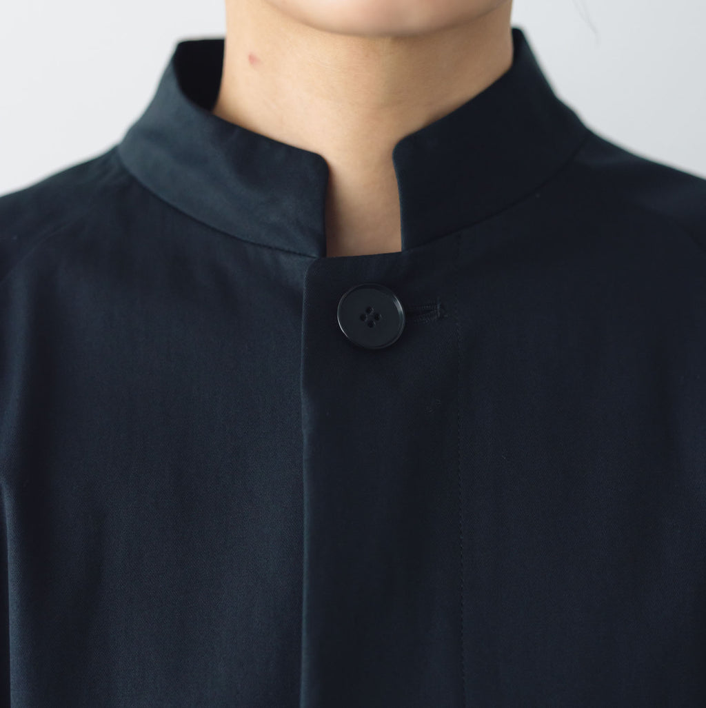 atelier naruse FORMAL コットンスタンドカラーコート［期間限定販売］