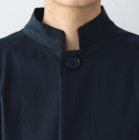 atelier naruse FORMAL コットンスタンドカラーコート［期間限定販売］