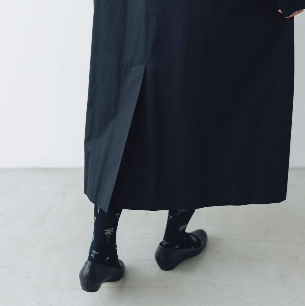 atelier naruse FORMAL コットンスタンドカラーコート［期間限定販売］