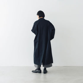 atelier naruse FORMAL コットンスタンドカラーコート［期間限定販売］