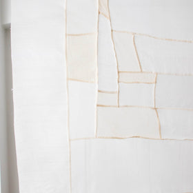 絲室 クロス 105×110 リネン／シルク／モスリン／オクサ［期間限定販売］