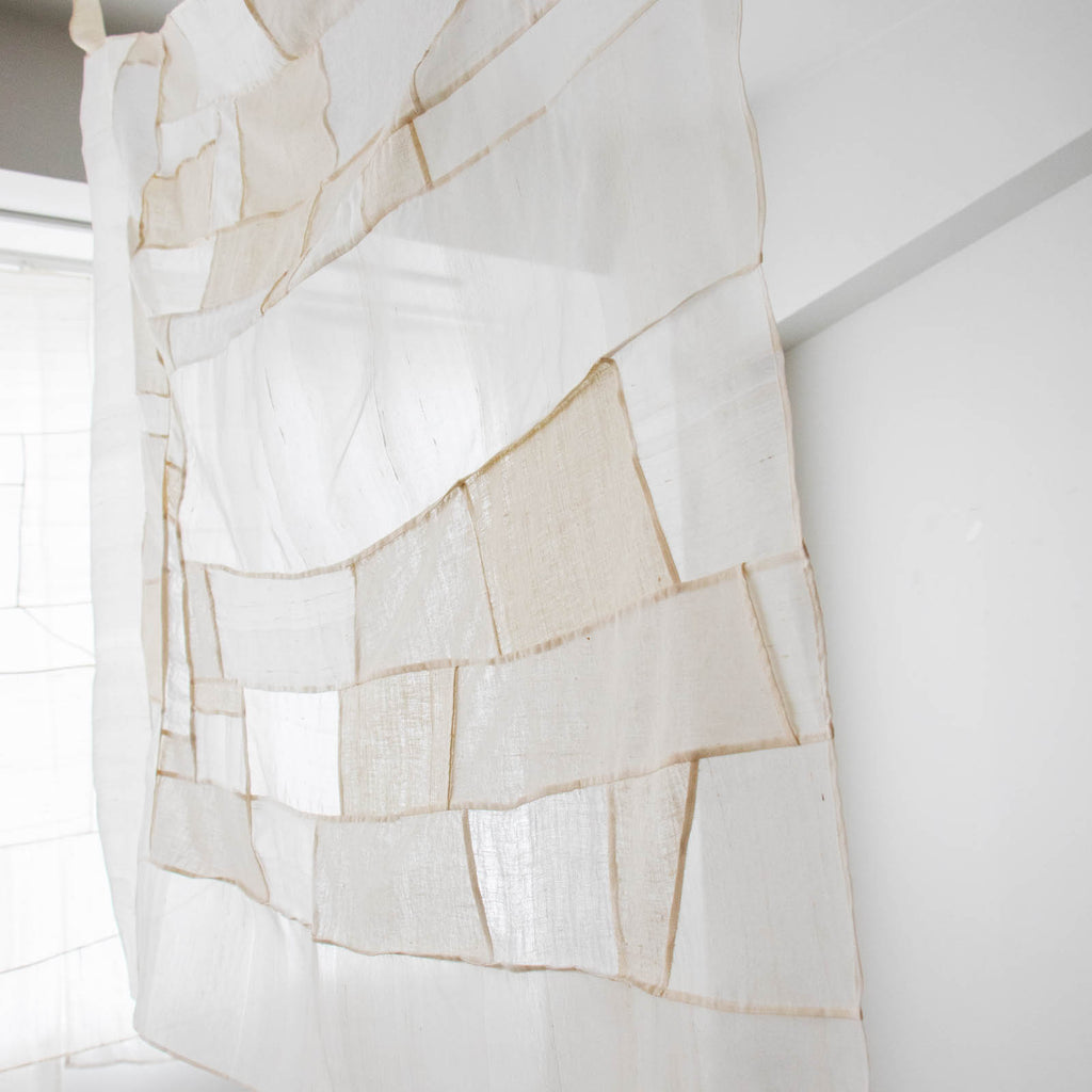 絲室 クロス 105×110 リネン／シルク／モスリン／オクサ［期間限定販売］