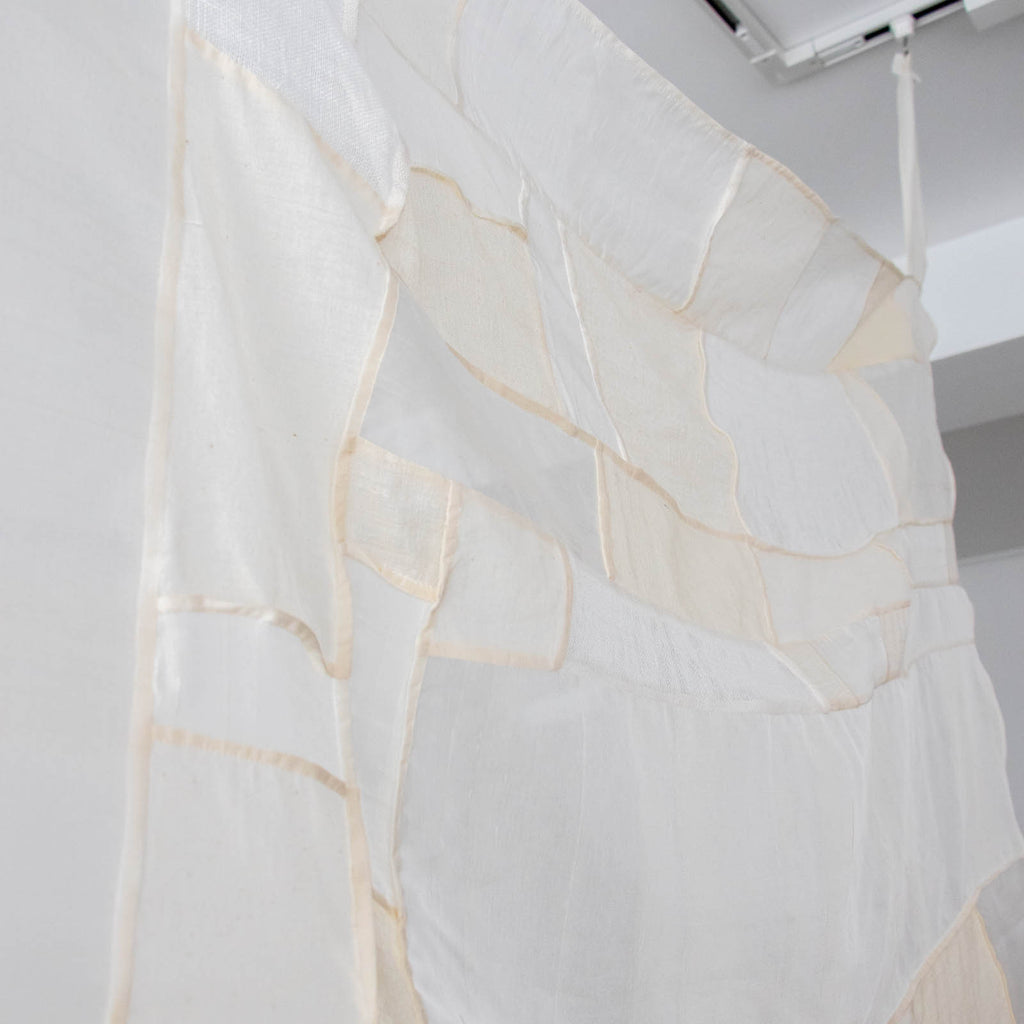 絲室 クロス 105×110 リネン／シルク／モスリン／オクサ［期間限定販売］