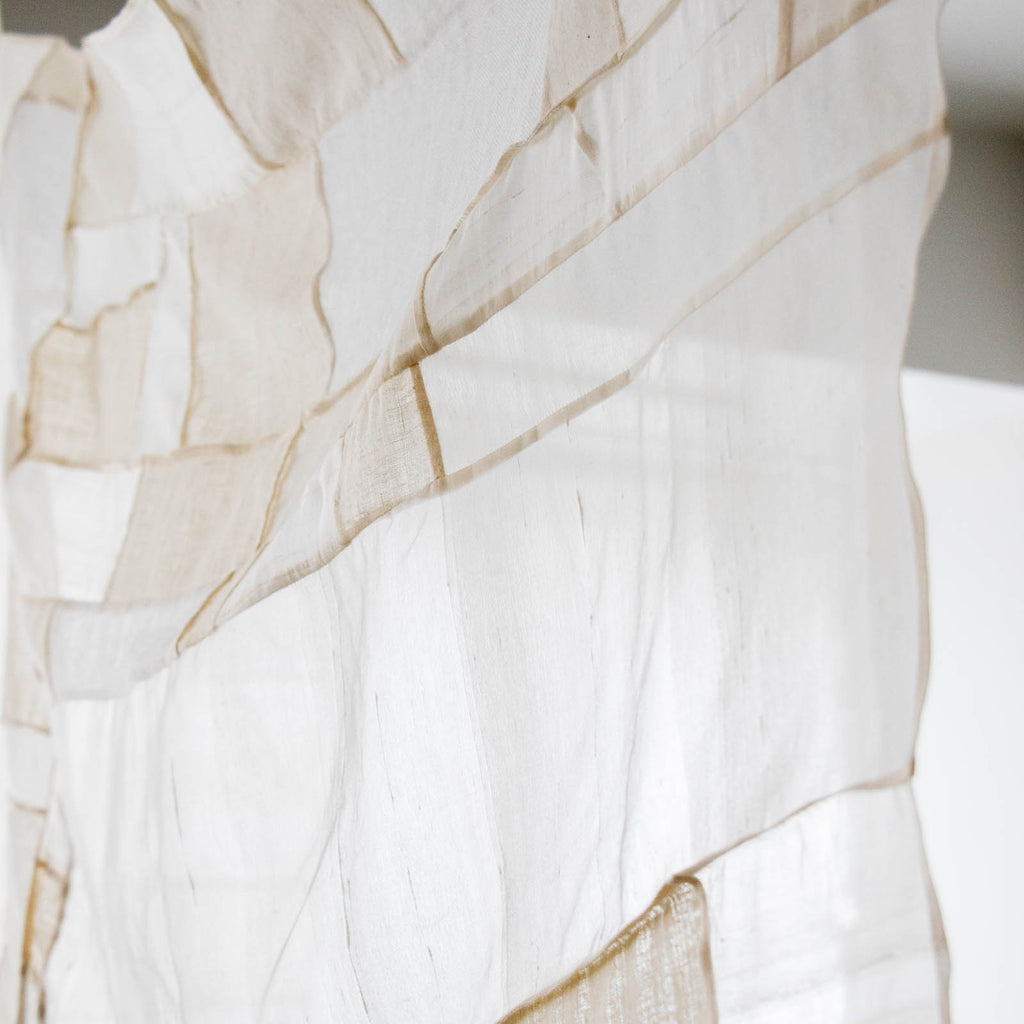 絲室 クロス 105×110 リネン／シルク／モスリン／オクサ［期間限定販売］