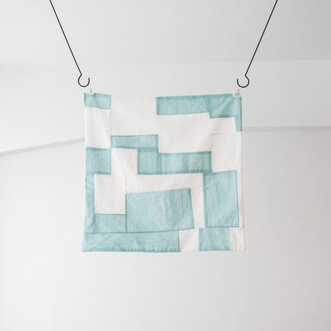 絲室 クロス 小 51角 モスリン／ブルー［期間限定販売］