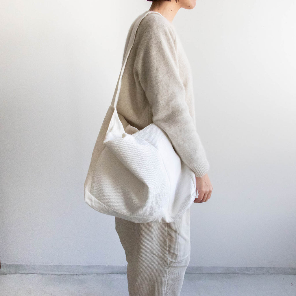 絲室 バッグ大 マチ付き コットン［期間限定販売］