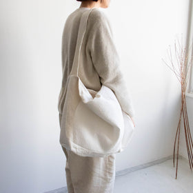 絲室 バッグ大 マチ付き コットン［期間限定販売］