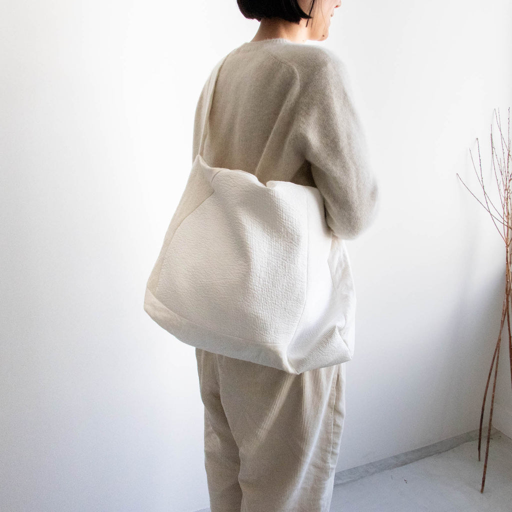 絲室 バッグ大 マチ付き コットン［期間限定販売］