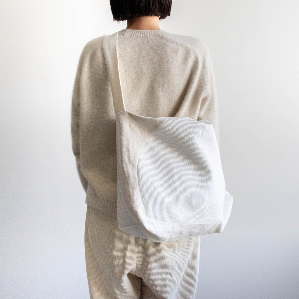 絲室 バッグ大 マチ付き コットン［期間限定販売］