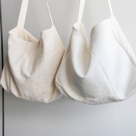 絲室 バッグ大 マチ付き コットン［期間限定販売］