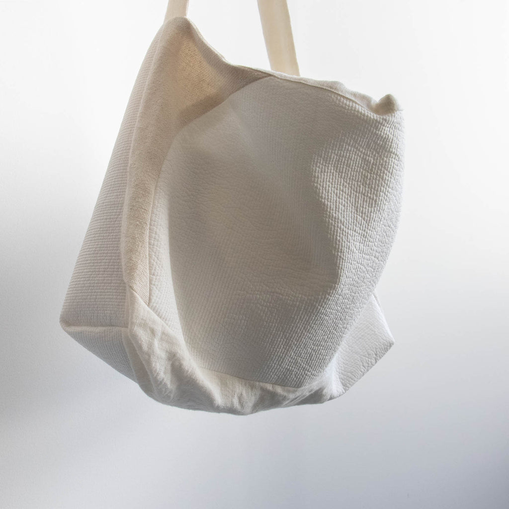 絲室 バッグ大 マチ付き コットン［期間限定販売］