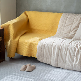 8182 ストライプイブル フリル（160×200cm）［期間限定販売］