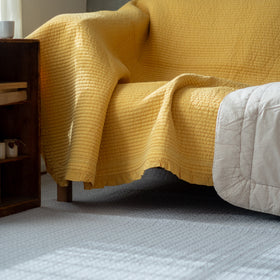 8182 ストライプイブル フリル（160×200cm）［期間限定販売］