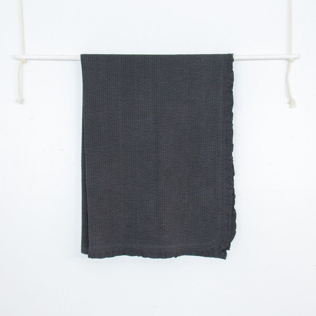 8182 ストライプイブル フリル（160×200cm）［期間限定販売］