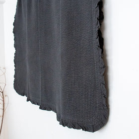 8182 ストライプイブル フリル（160×200cm）［期間限定販売］