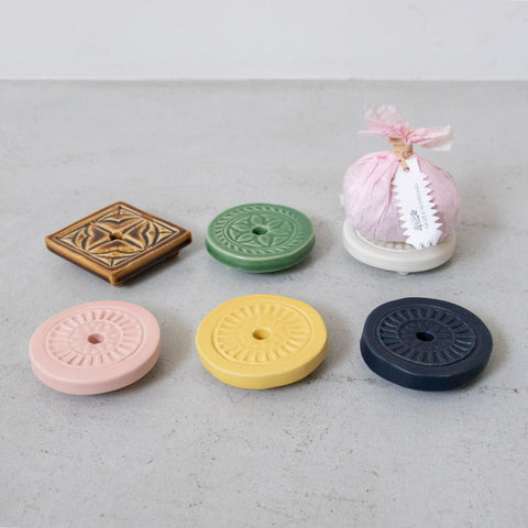 SAKUZAN 作山窯 × 大人の韓国＋han 石鹸置き［期間限定販売］