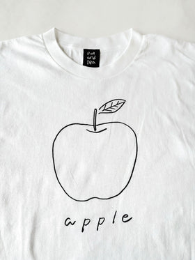 pot and tea アップル長袖Tシャツ［期間限定販売］