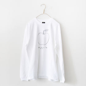 pot and tea アップル長袖Tシャツ［期間限定販売］