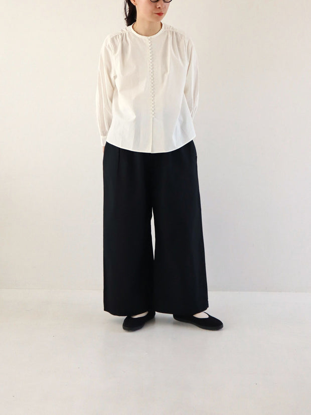 pot and tea シンプルワイドパンツ2［期間限定販売］