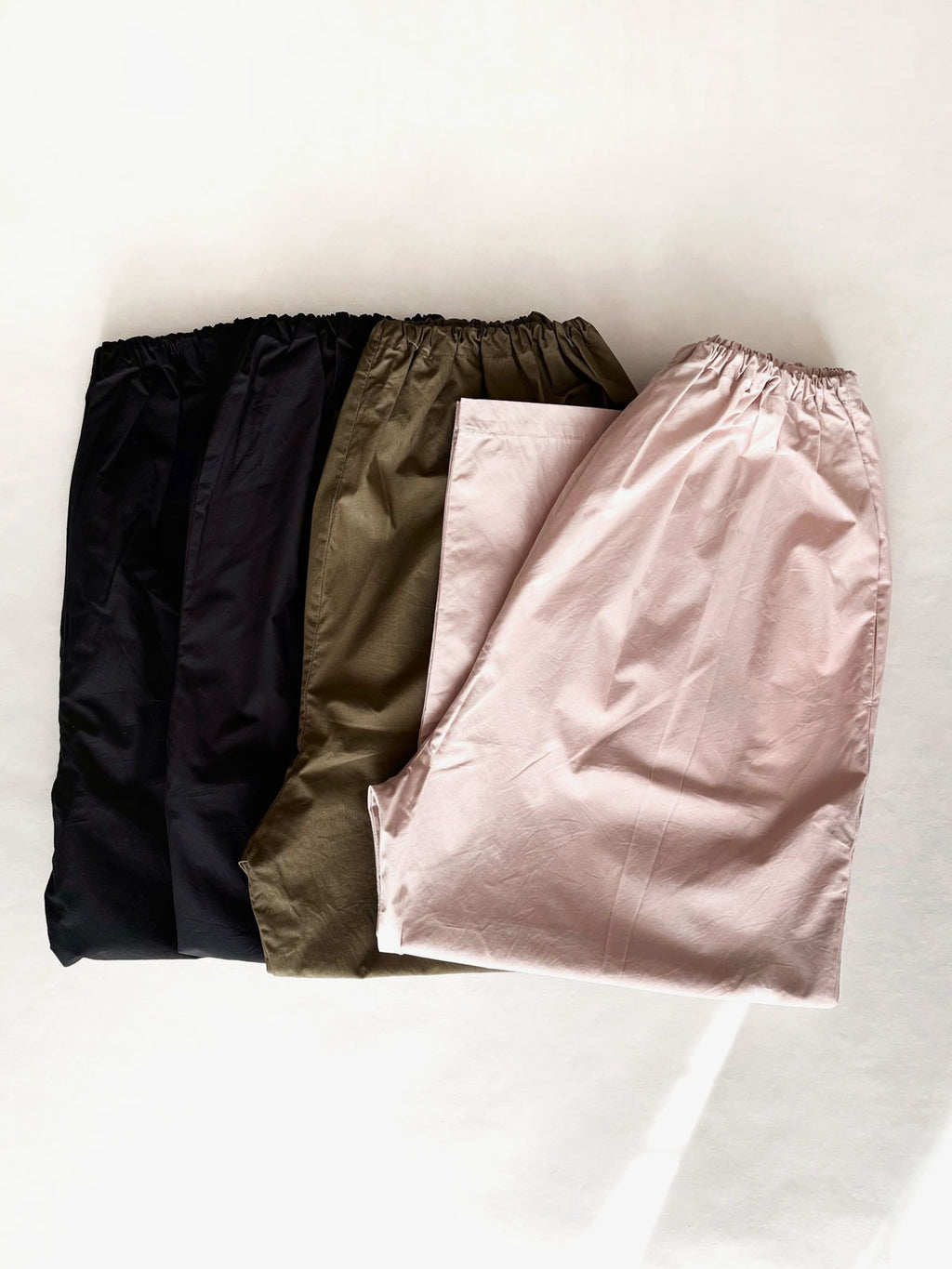 pot and tea シンプルワイドパンツ2［期間限定販売］