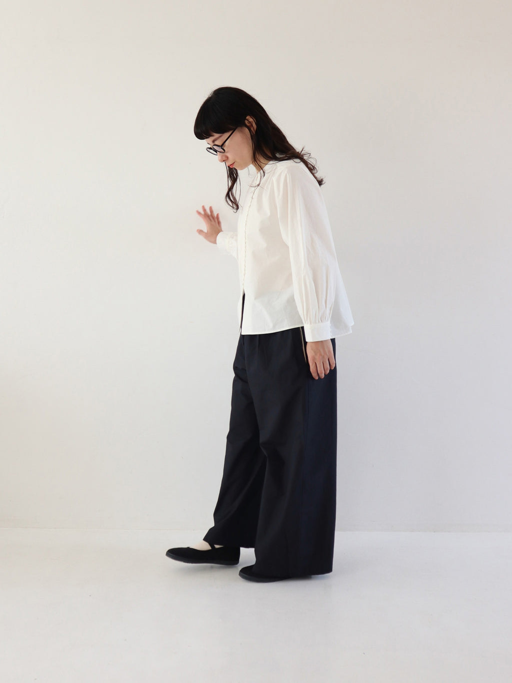 pot and tea シンプルワイドパンツ2［期間限定販売］