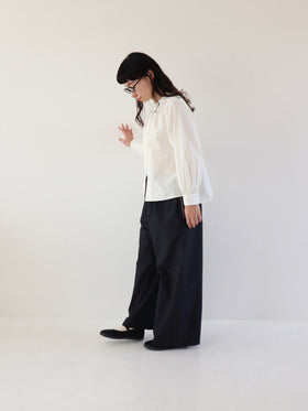 pot and tea シンプルワイドパンツ2［期間限定販売］