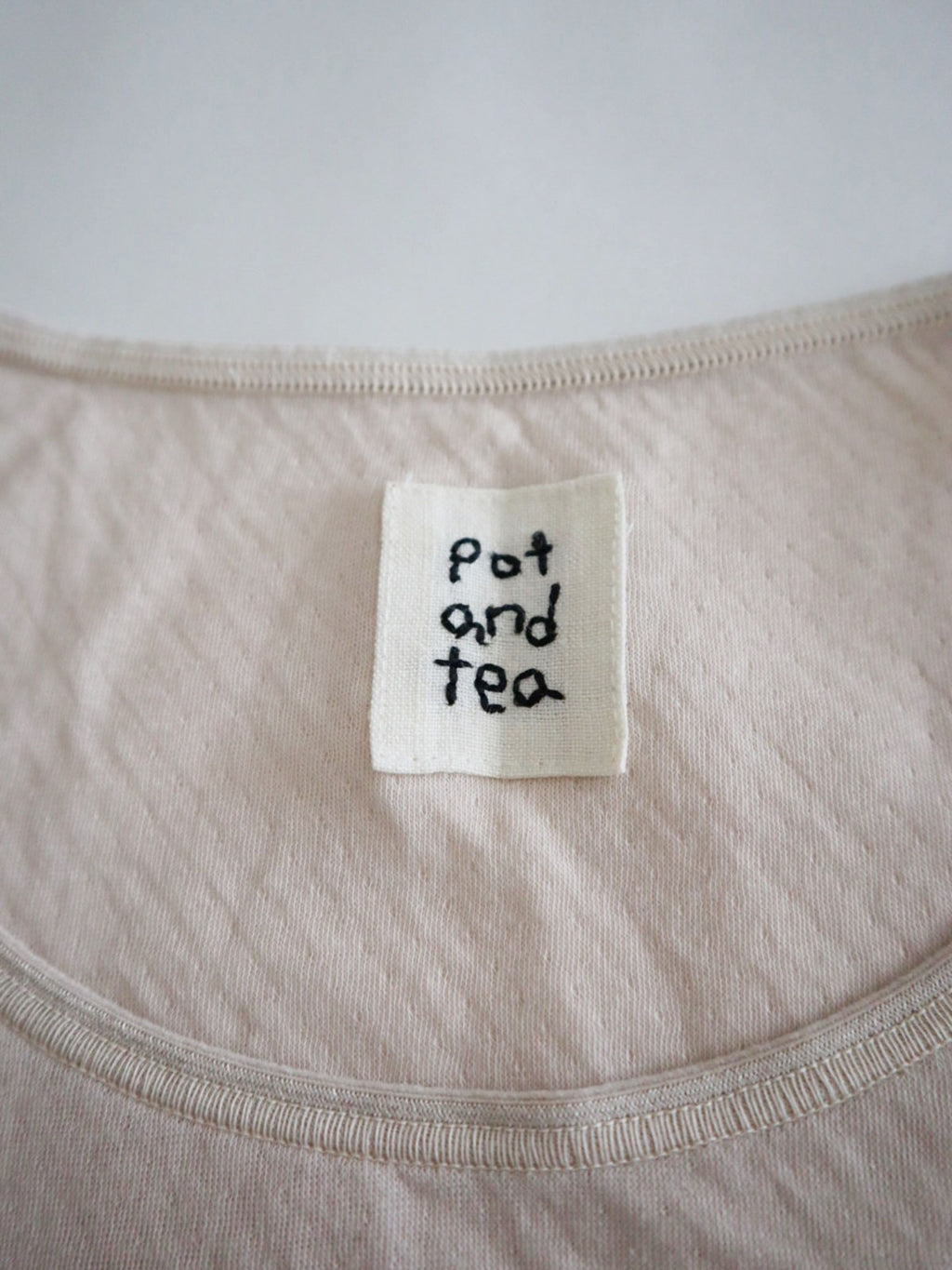 pot and tea ふわふわお肌着トップス［期間限定販売］