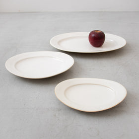 Awabi ware オーバル皿 L［期間限定販売］