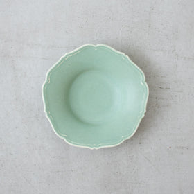 Awabi ware 輪花中深皿［一部期間限定販売］