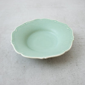 Awabi ware 輪花中深皿［一部期間限定販売］