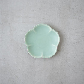 Awabi ware 花型小皿［期間限定販売］