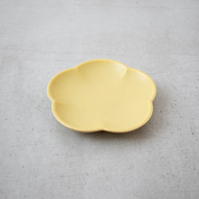 Awabi ware 花型小皿［期間限定販売］