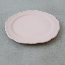 Awabi ware 輪花平皿［期間限定販売］