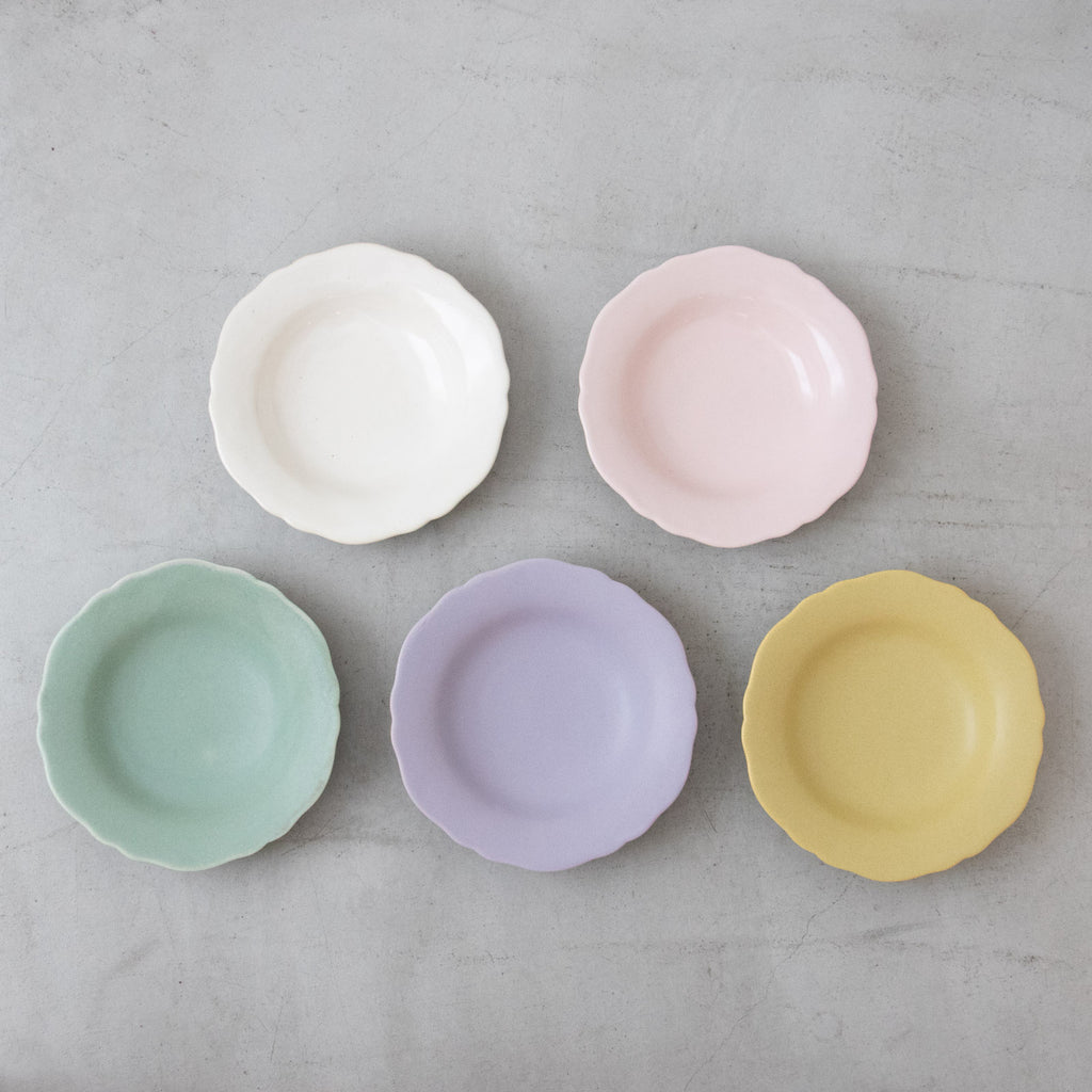 Awabi ware 花型中深皿 M［期間限定販売］