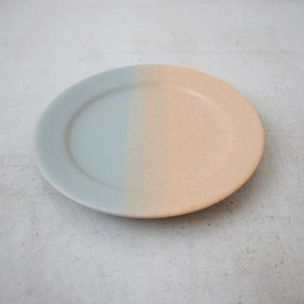 Awabi ware 二彩７寸平皿［期間限定販売］
