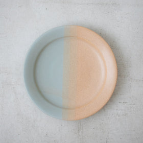Awabi ware 二彩８寸平皿［期間限定販売］